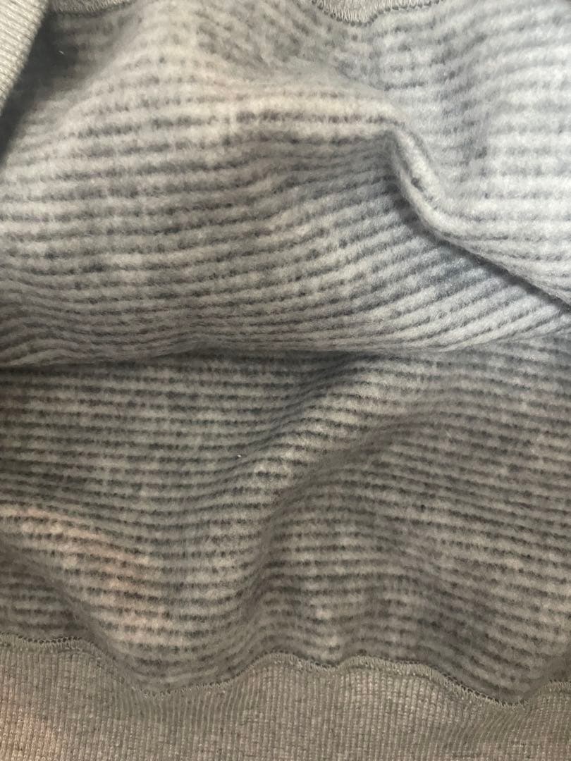 ENNOY BORDER CREW NECK SWEAT XLサイズ グレー