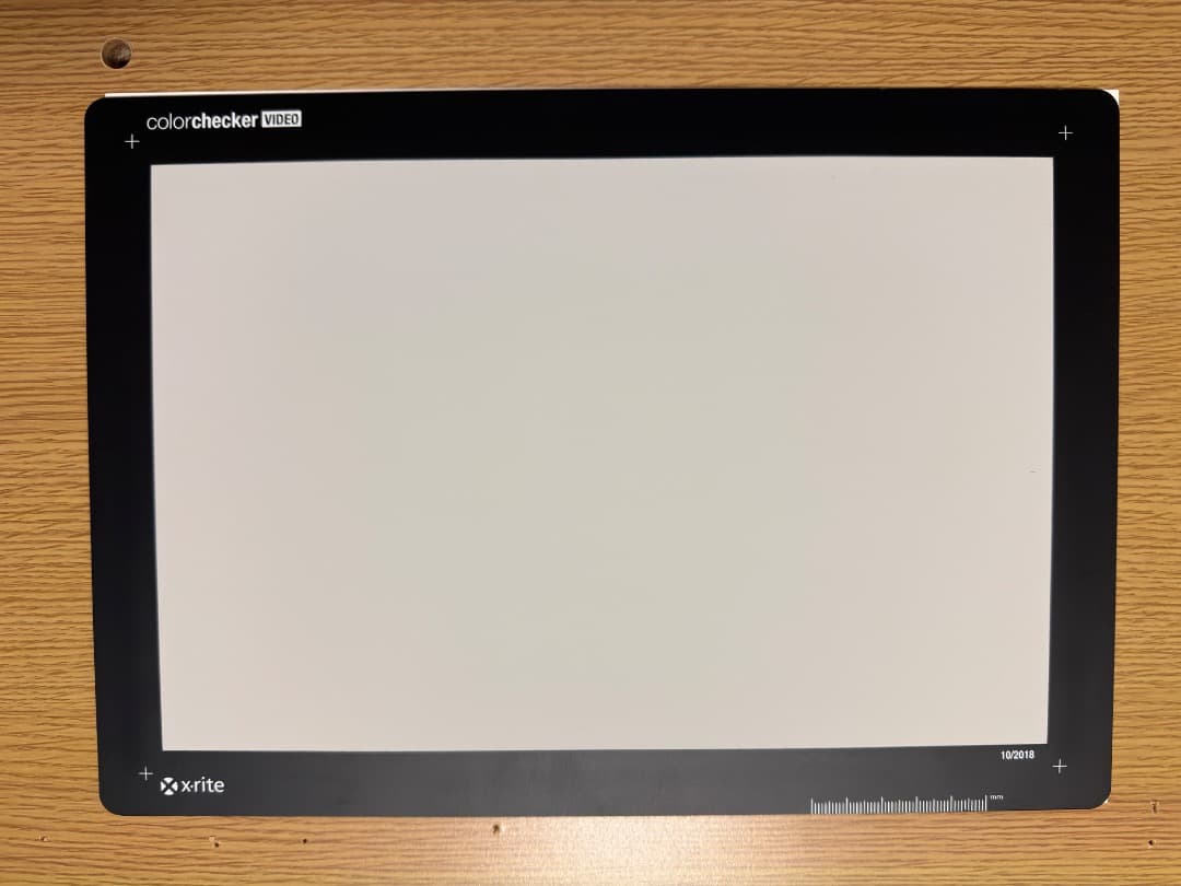 X-Rite ColorChecker Video カラーチャート 美品