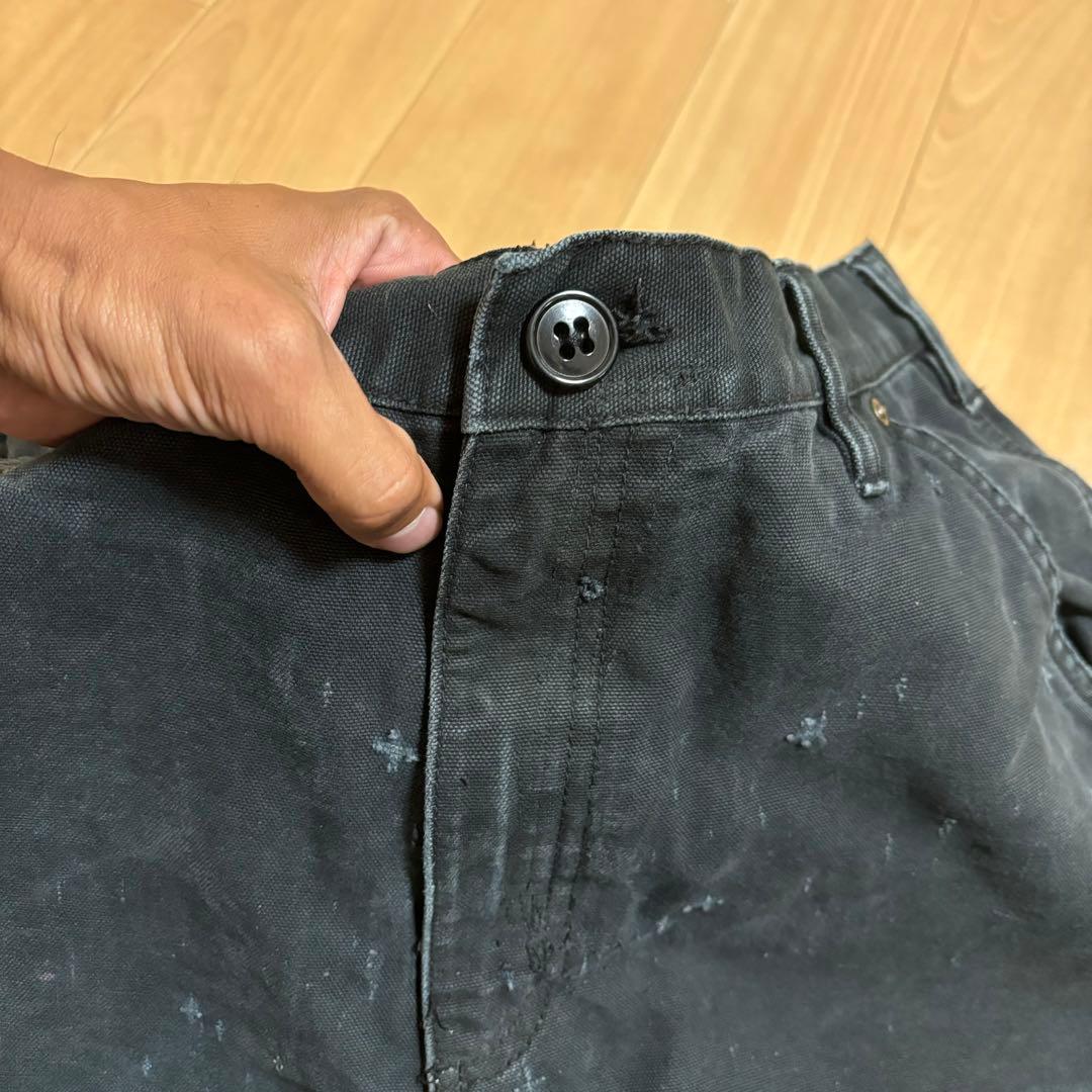 carhartt ダブルニー ダック生地 ワークパンツ