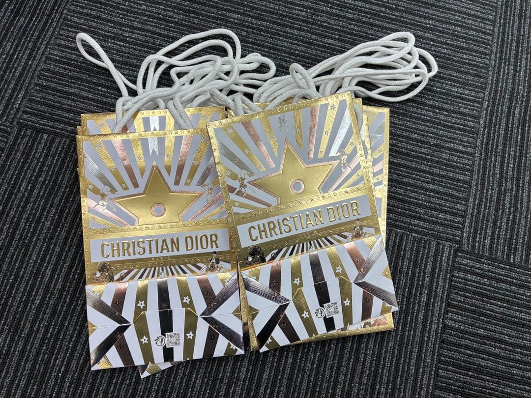 今日限定セール　ディオール　クリスマス限定ショッパー2025 ホリデー　100枚