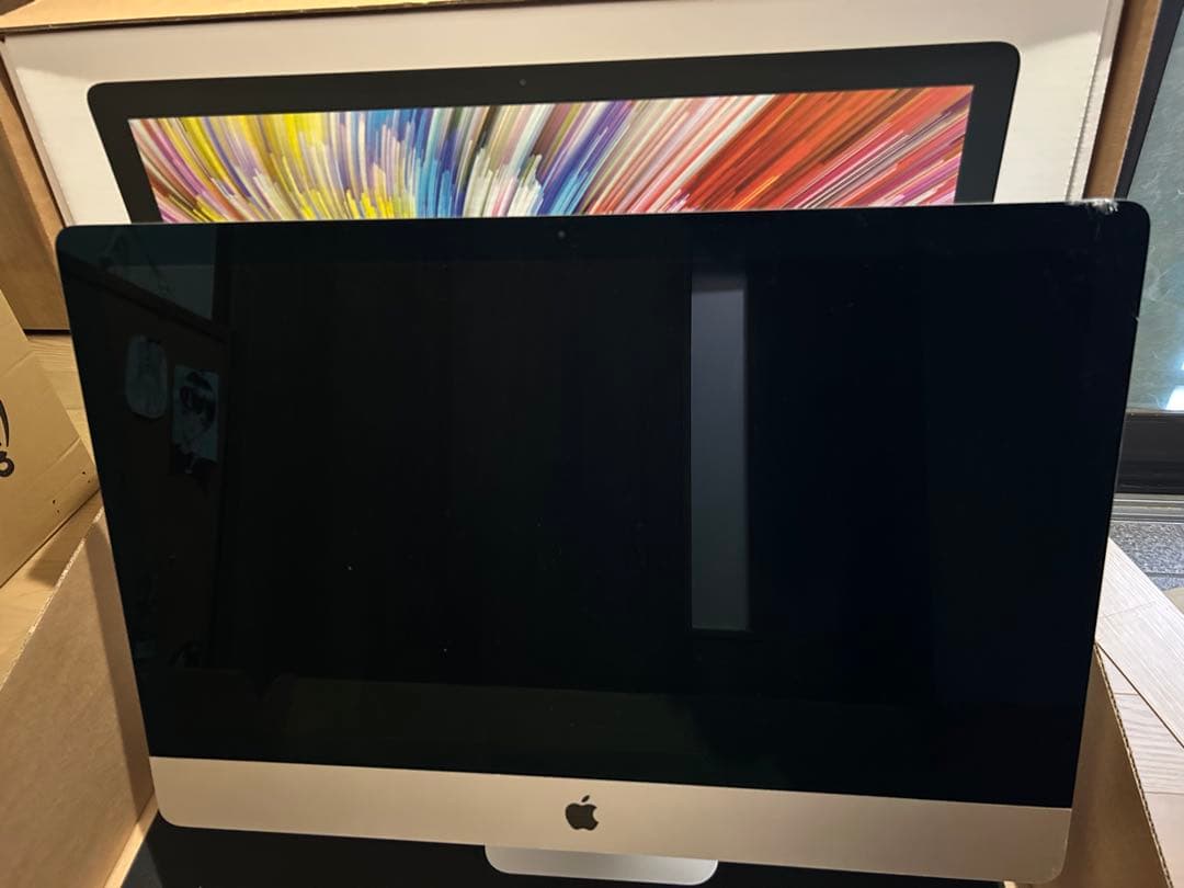 値下げ！iMac Retina 5K 27インチiMac 画面ひび割れあり