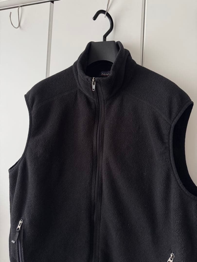 Patagonia パタゴニア シンチラベスト裾ネームBLACK黒