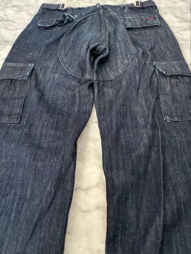 【希少】Old Stüssy Rough & Rugged デニムカーゴパンツ