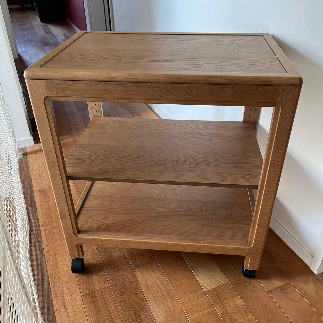 カリモク家具 karimokuの木製ワゴン／キッチンワゴン