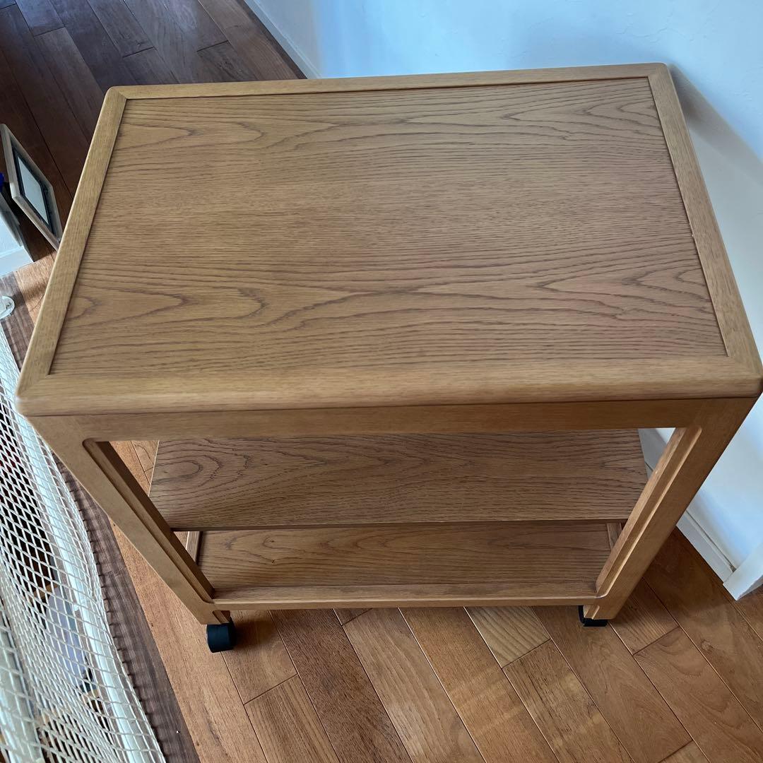 カリモク家具 karimokuの木製ワゴン／キッチンワゴン