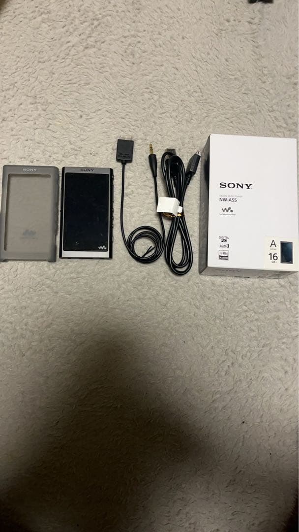 SONY WALKMAN NW-A105 ブラック カバー付き