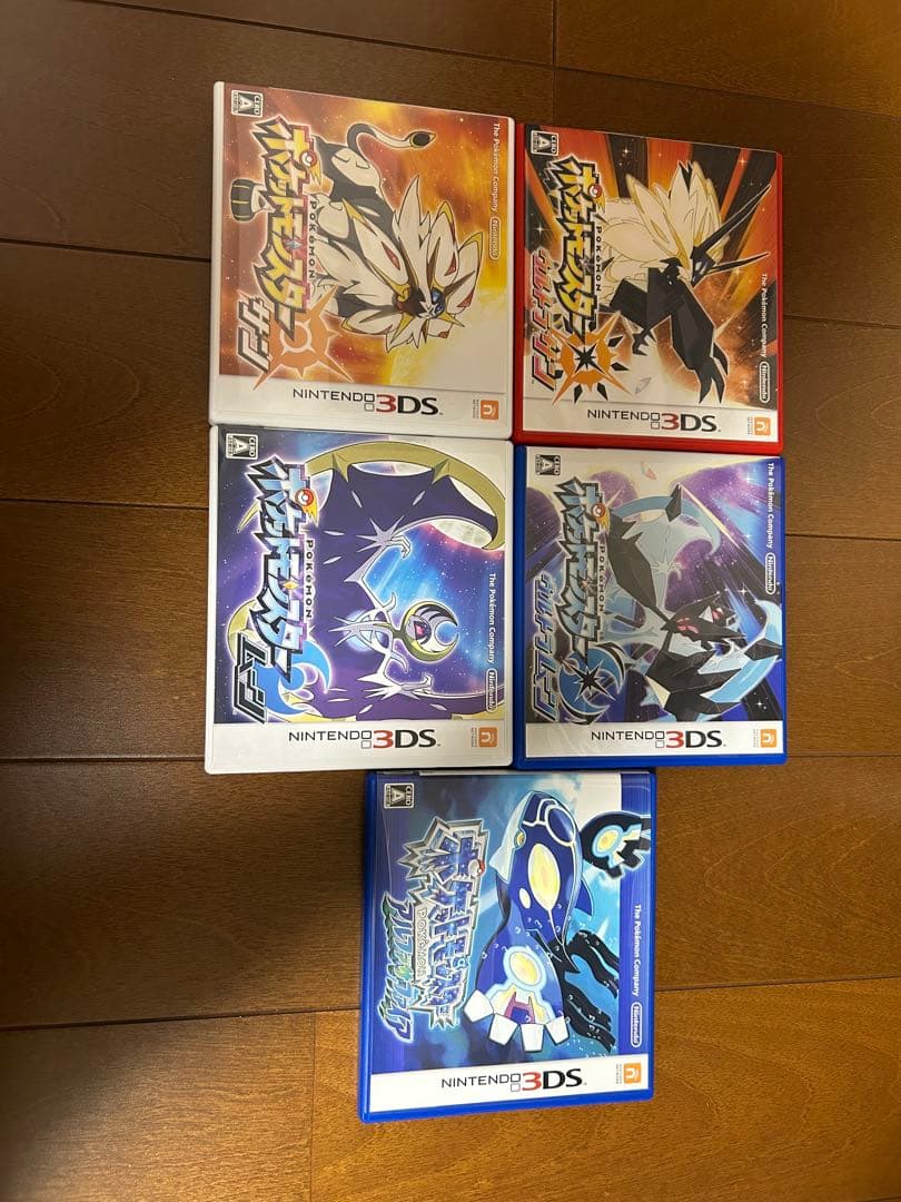 ポケットモンスターサン・ムーン、ウルトラサン・ムーン、サファイア　3DSカセット