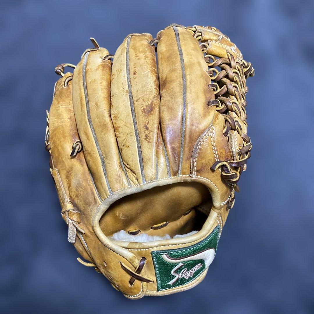 激レア！ 久保田スラッガー 硬式グローブ ベージュ オーダー 廃盤ラベル