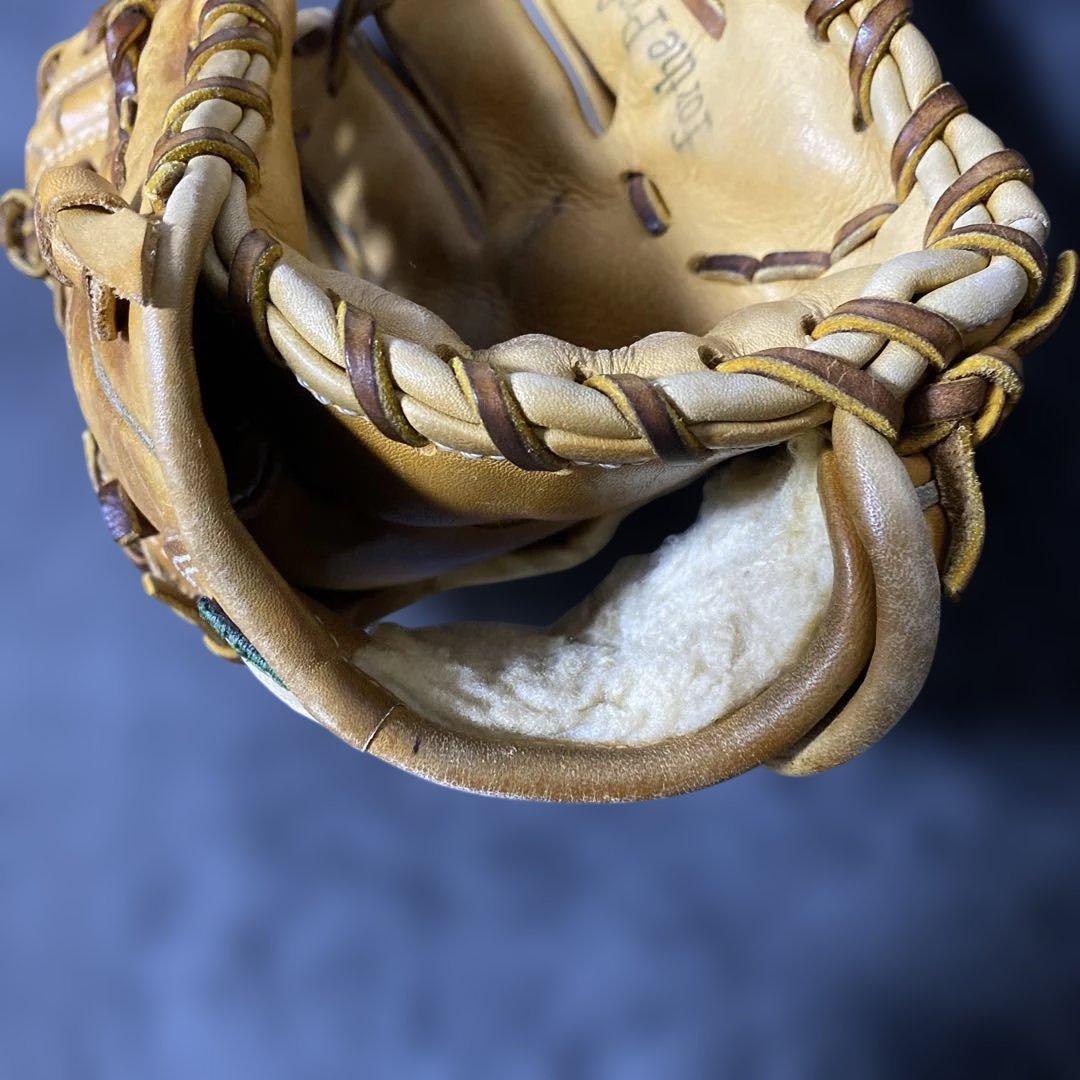 激レア！ 久保田スラッガー 硬式グローブ ベージュ オーダー 廃盤ラベル