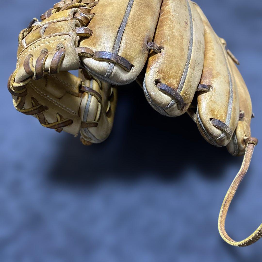 激レア！ 久保田スラッガー 硬式グローブ ベージュ オーダー 廃盤ラベル