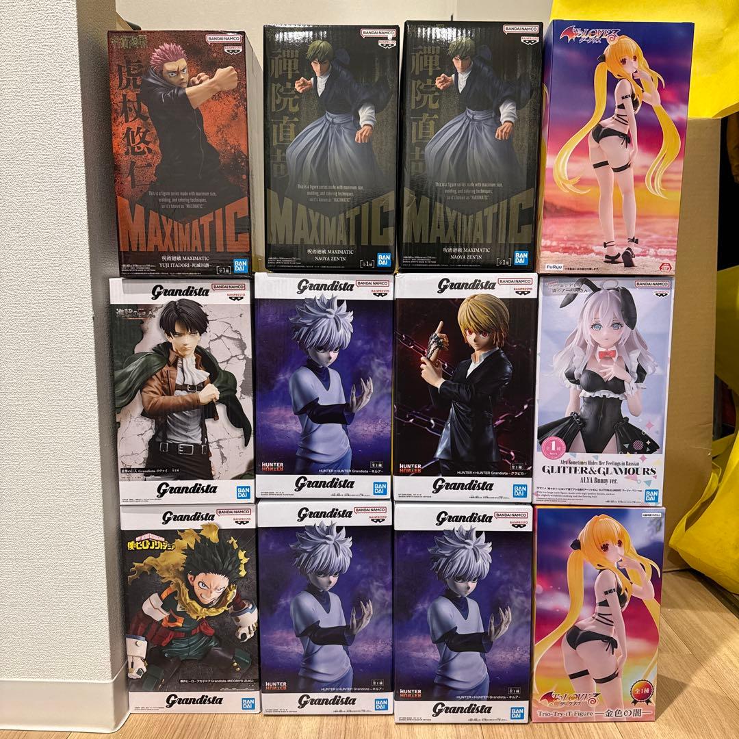 禅院直哉含む 最新プライズフィギュアまとめ売り12個