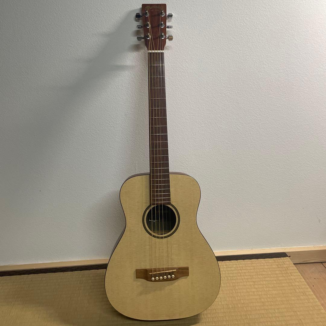 新品弦Little Martin LXM リトルマーチン　トラベルギター　アコギ