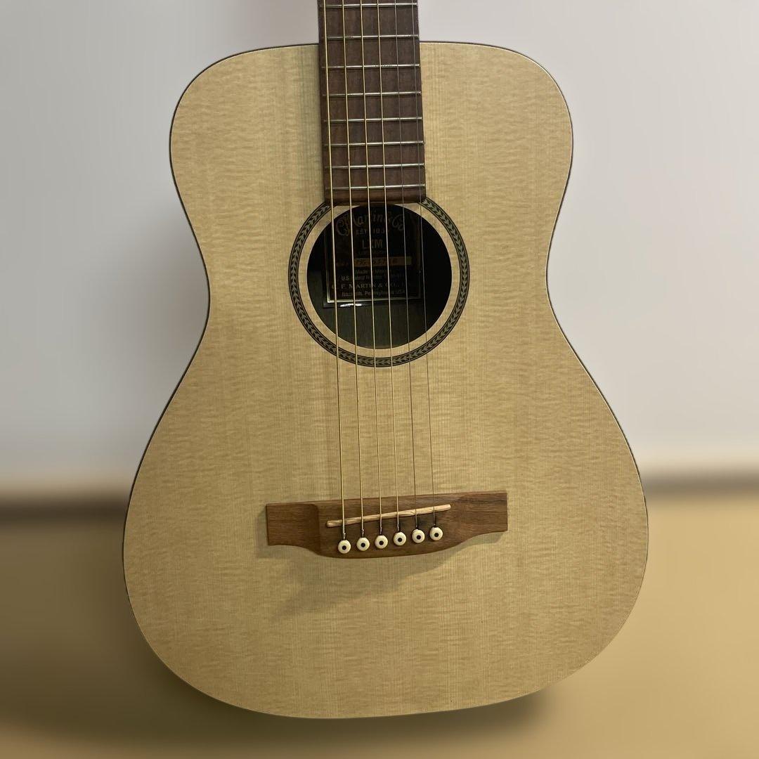 新品弦Little Martin LXM リトルマーチン　トラベルギター　アコギ
