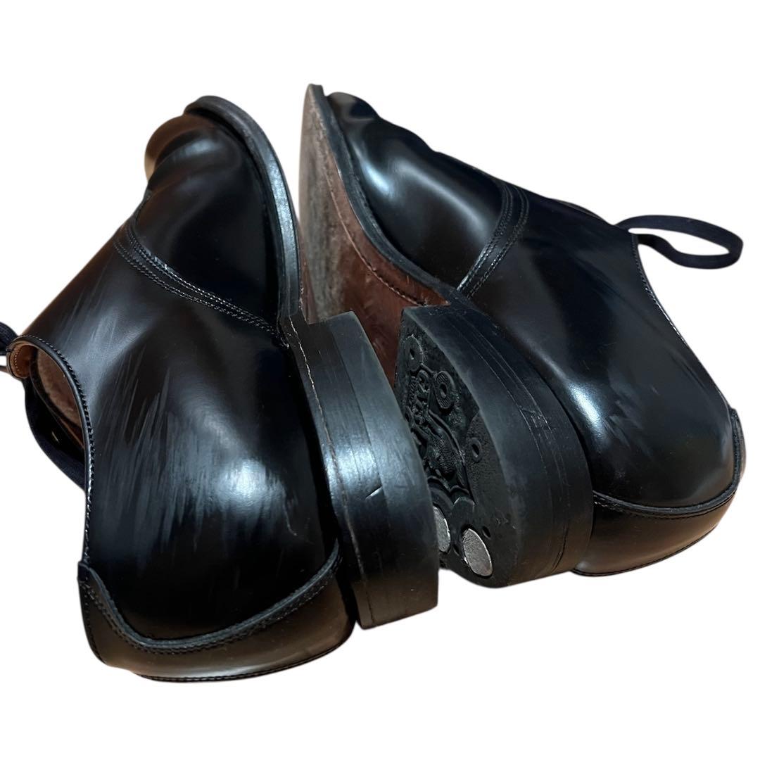 【HYKE】OXFORD BLACK COW HIDE size 7