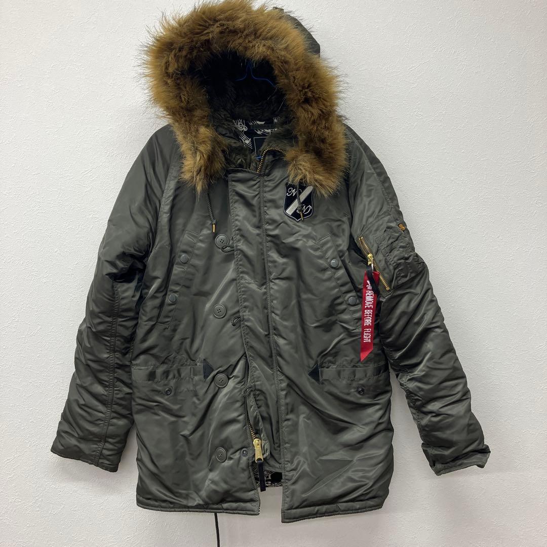 NUMBER(N)INE×ALPHA別注N-3B Mサイズ　美品　△2