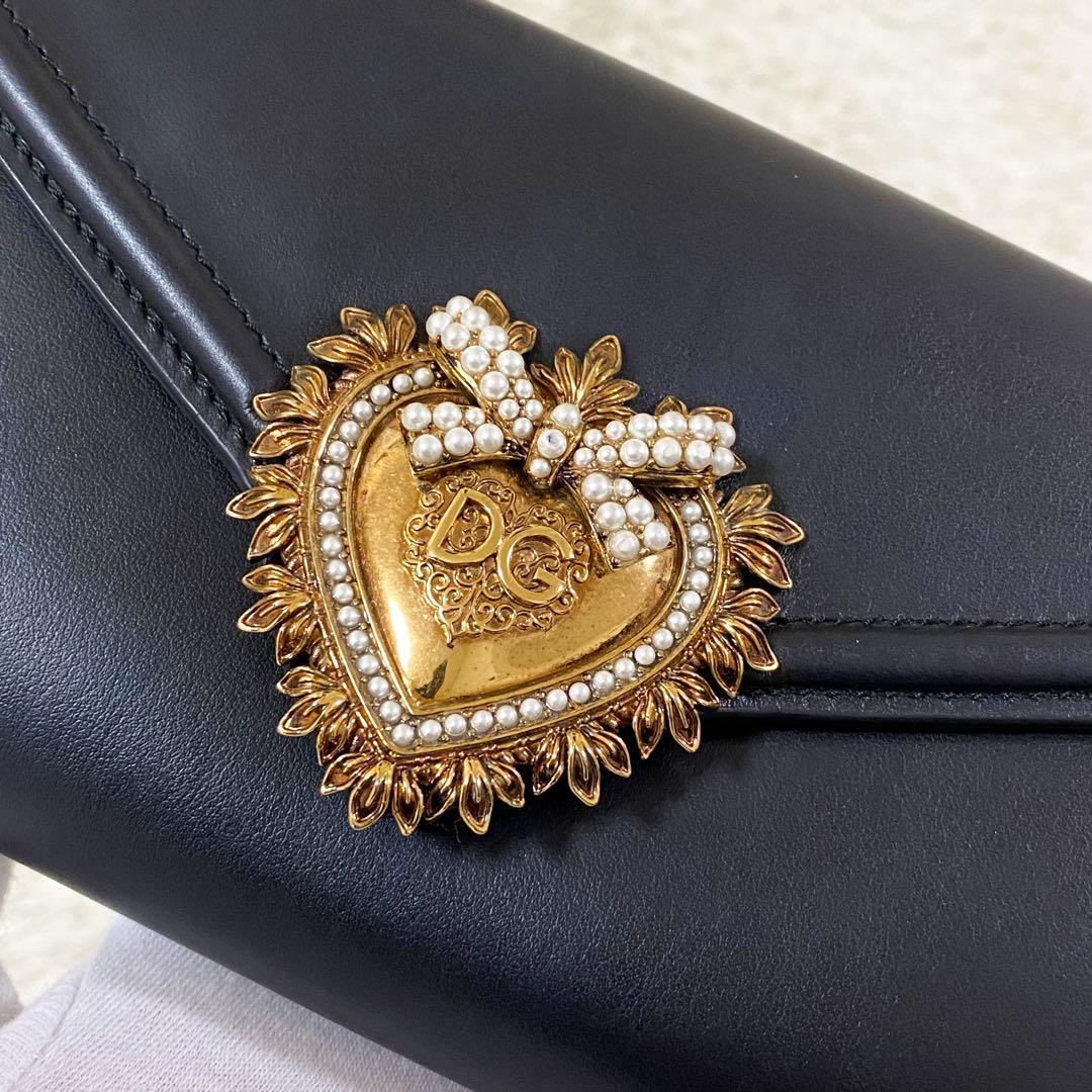 希少【極美品】ドルチェ&ガッバーナ ディヴォーション ボディバッグ ブラック