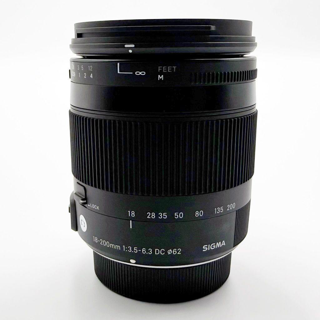 【美品】シグマ 18-200mm F3.5-6.3 DC MACRO レンズ#2