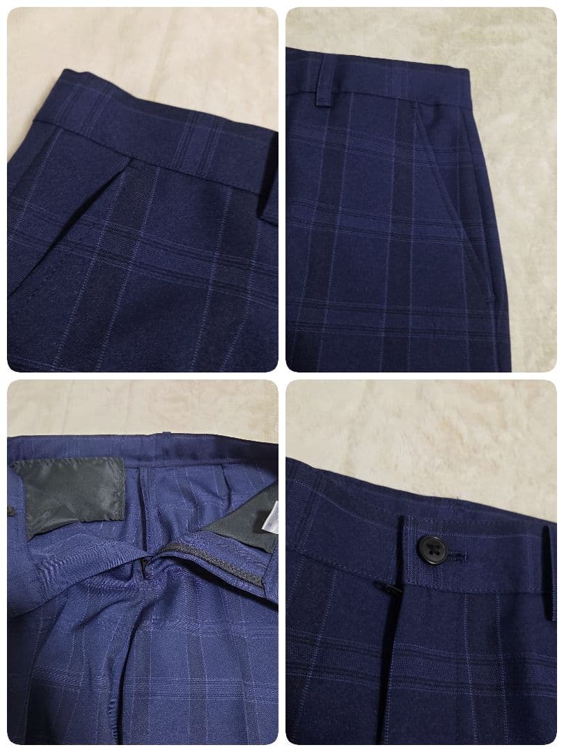 ワンダーファクトリー スーツ キッズ 160 ネイビー セットアップ 5点セット