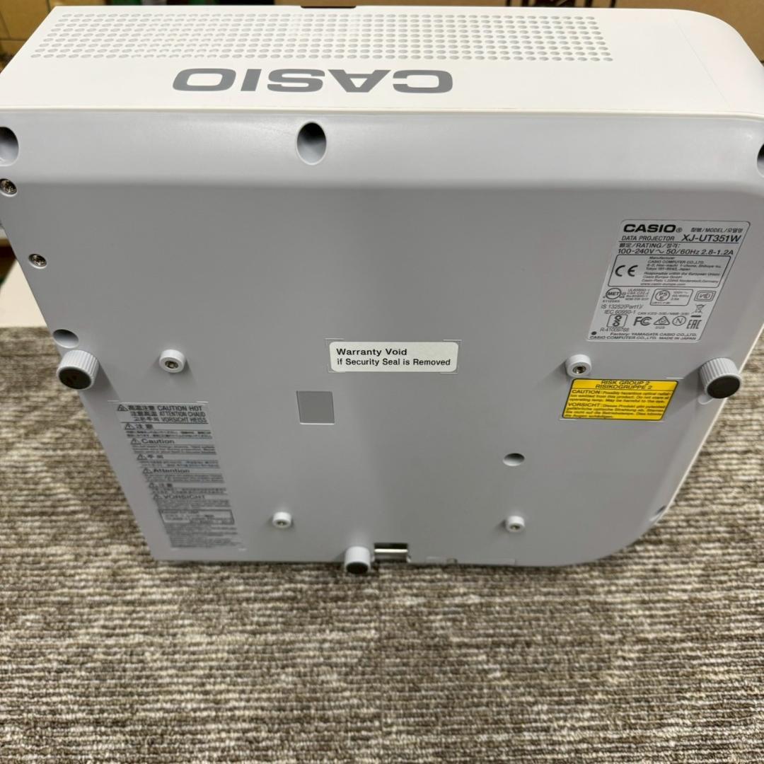 【箱付き】casio xj-ut351w カシオ プロジェクター