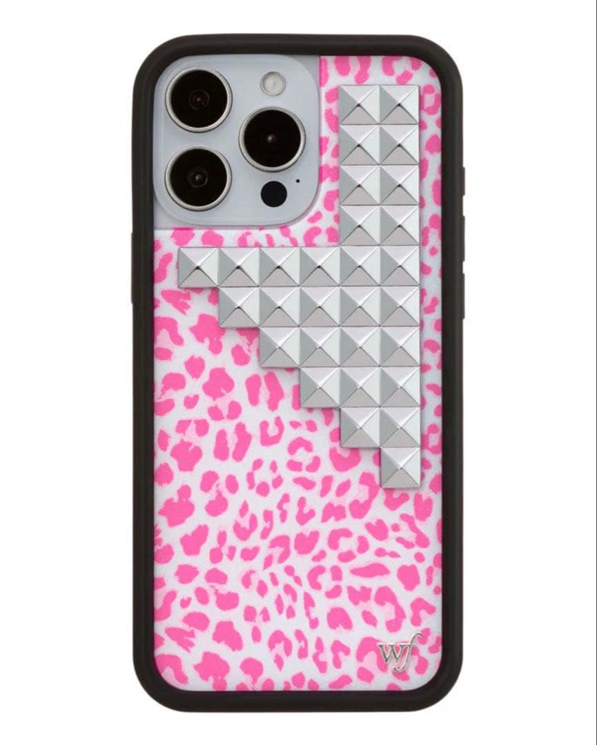 iPhoneアクセサリー wildflower Pink Meow Stud Case