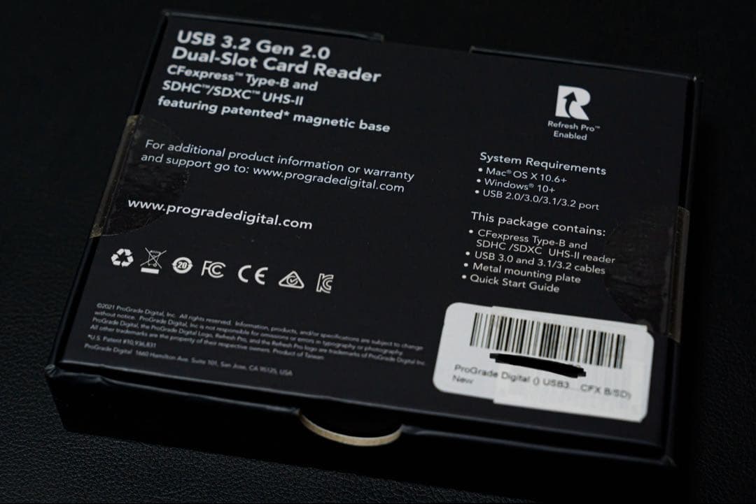 新品 ProGrade [CFexpress Type B/SD]カードリーダー