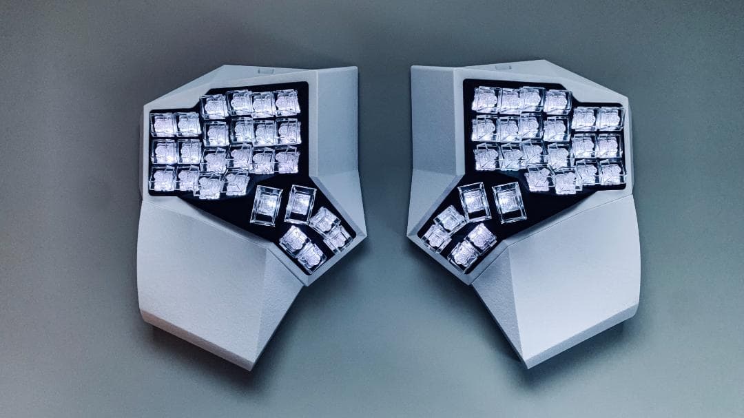 自作分割キーボード DactyI Pro 52