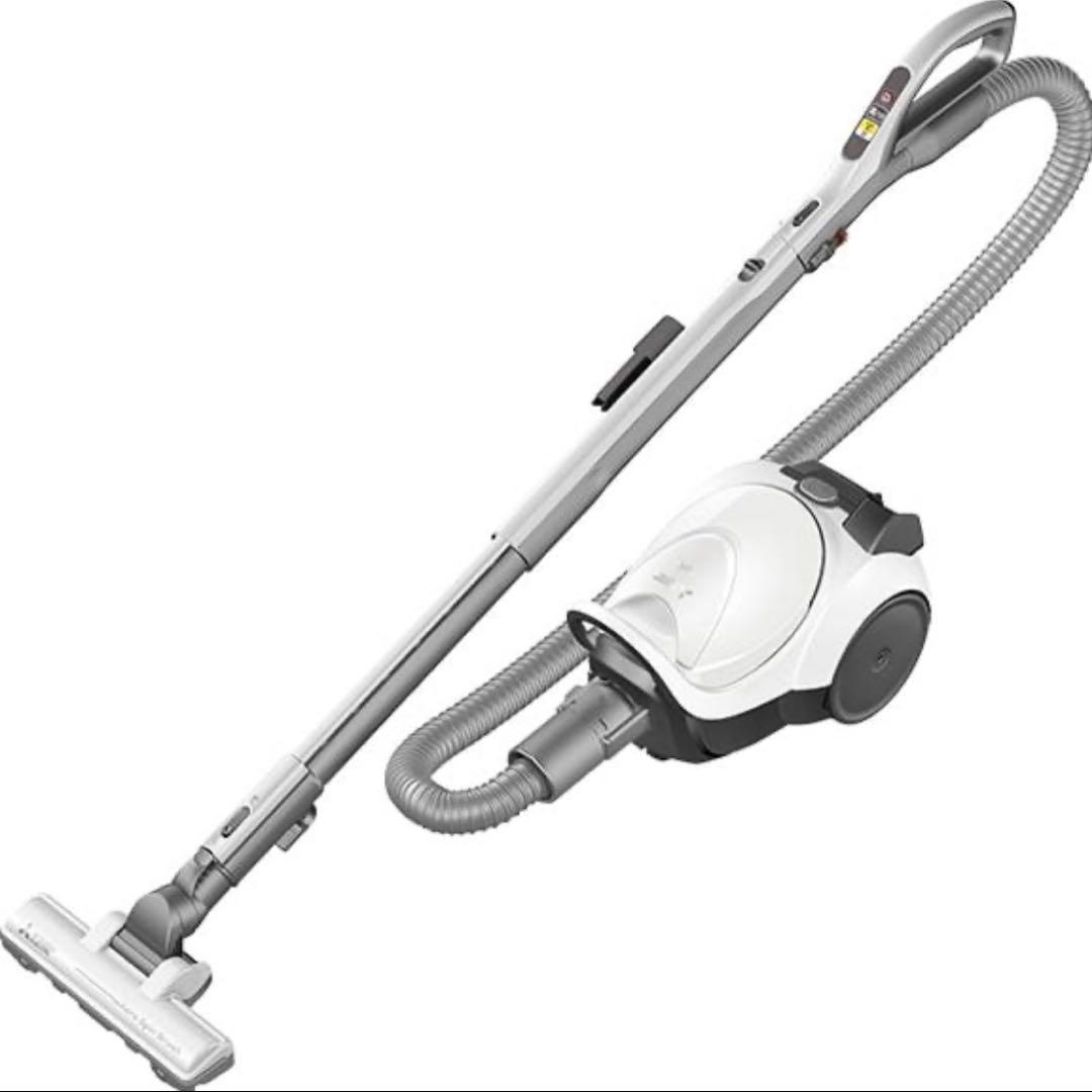 『新品未使用』三菱 紙パック式掃除機 TC-FJ2E シャイニーホワイト 日本製