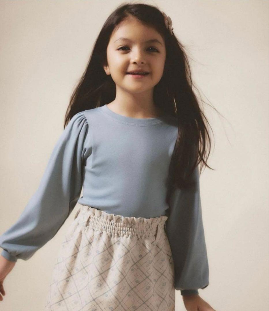 【新品未使用】 SOOR PLOOM Balloon Tee Frost 6y