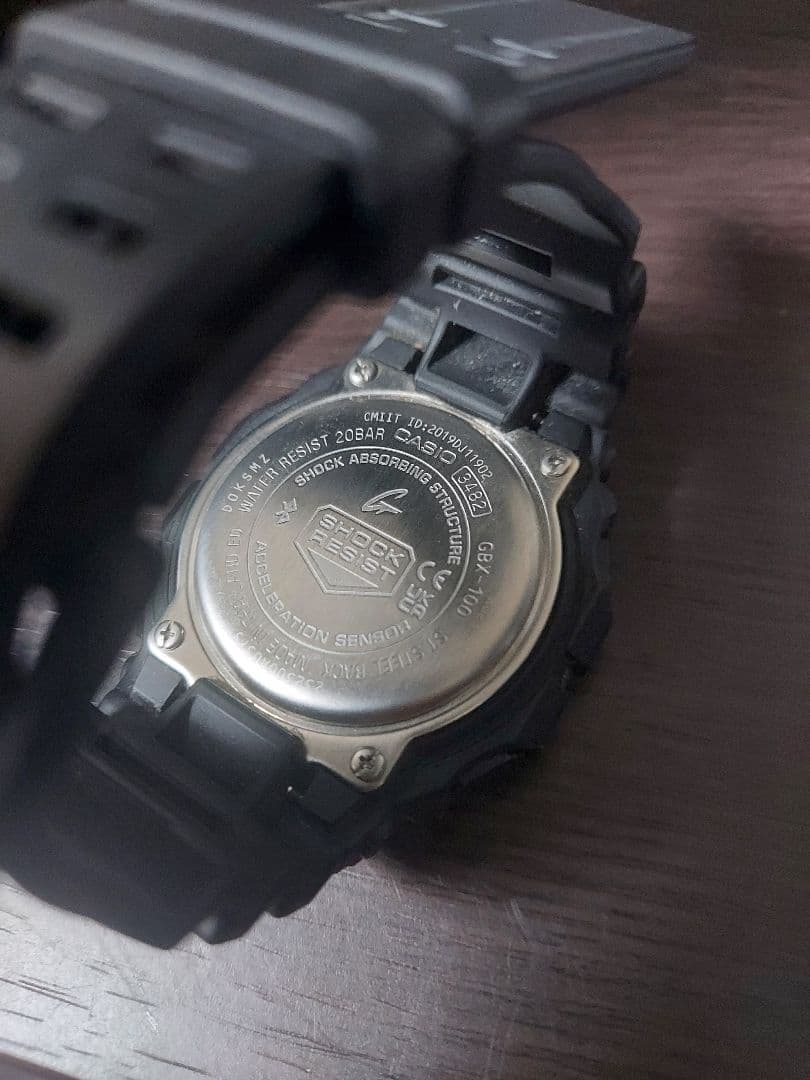 【最終価格】G-SHOCK GBX-100NS-1JF ブラック