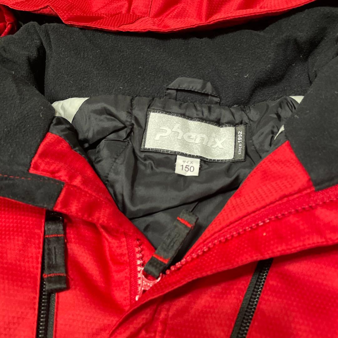 Phenix 子ども用スキーウェア レッド/ブラック