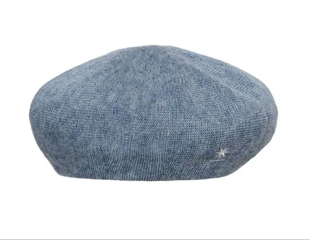 限定お値下げ GDC CA4LA Linen Beret ベレー帽 ブルー
