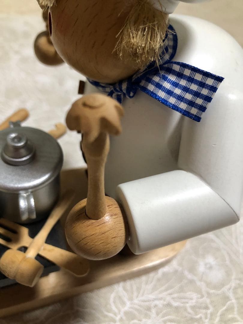 KWO ドイツ　煙り出し人形　コックさん　香炉　パイプ人形