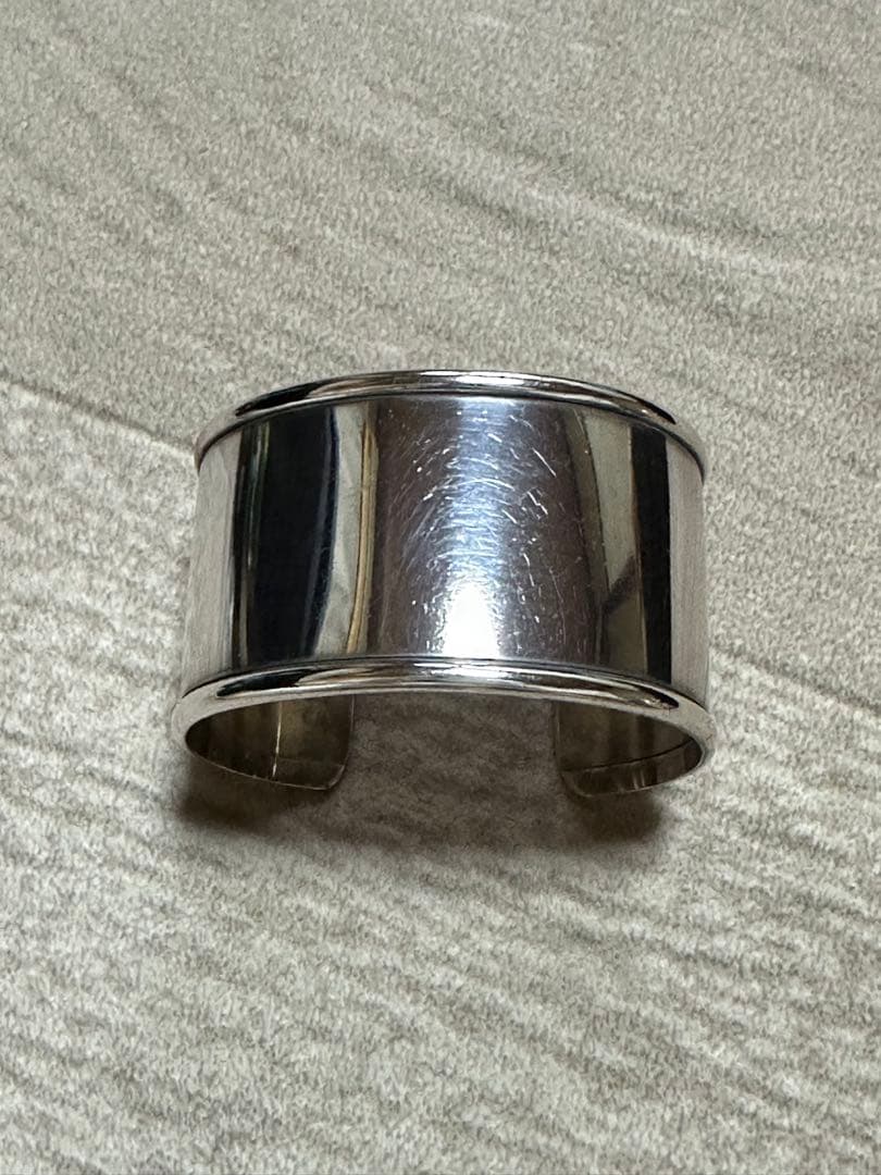 【ツキ】♣️希少♠️sympathyofsoulシルバーワイドバングル♥︎