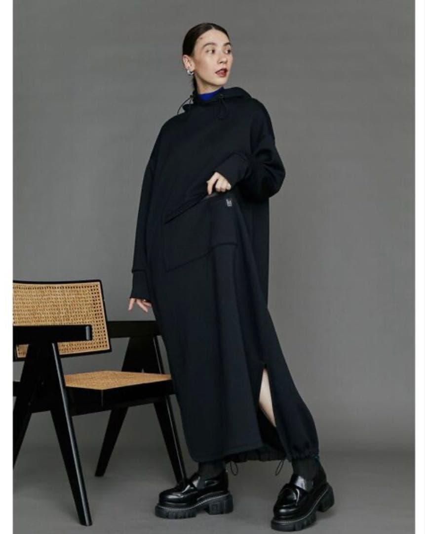 アンスリード un3d ヘムギャザーワンピース