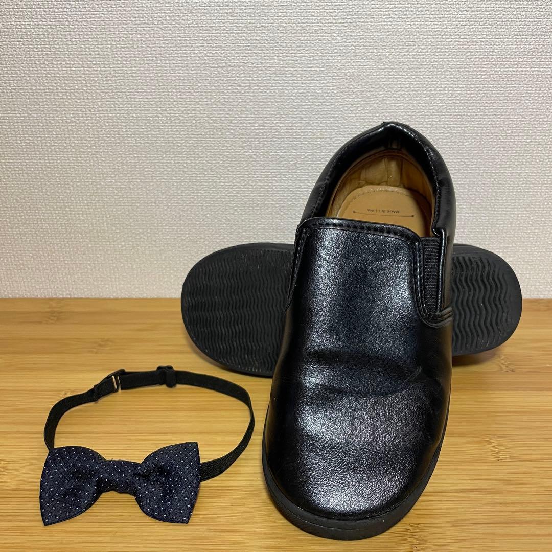 入学式 フォーマルスーツ 6点セット 120cm ZARA ネイビー チェック柄