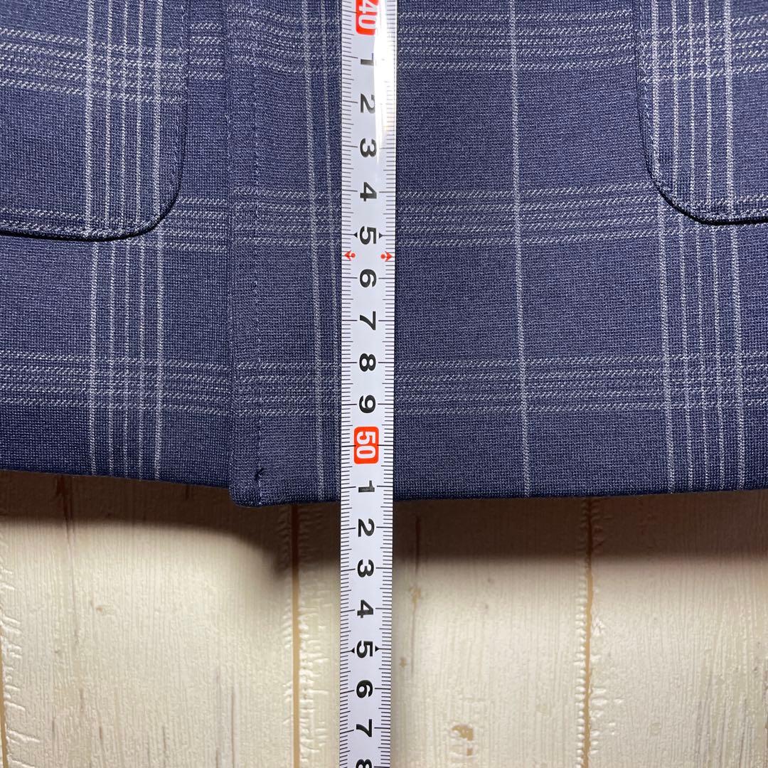 入学式 フォーマルスーツ 6点セット 120cm ZARA ネイビー チェック柄