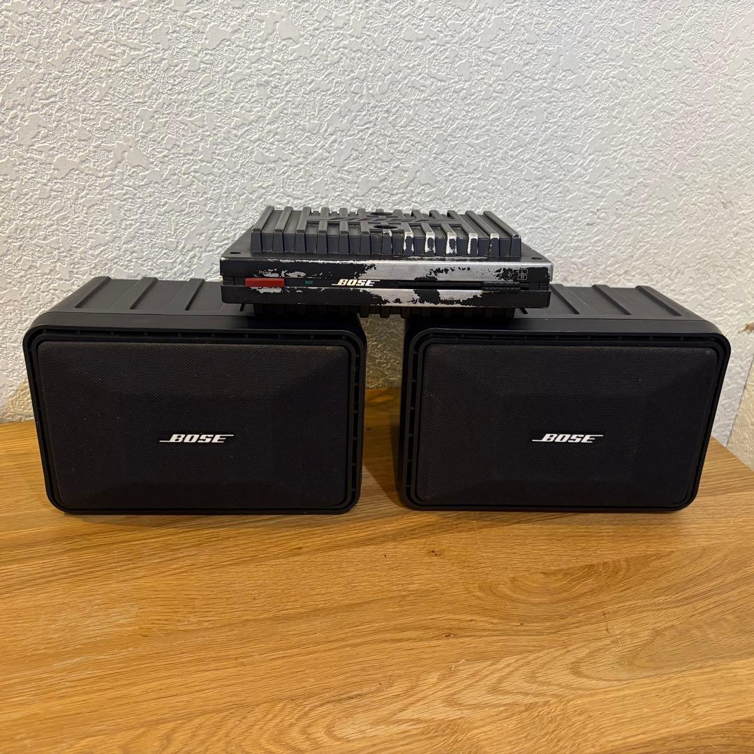BOSE スピーカーシステム 101MM（ペア）＋パワーアンプ 1705II