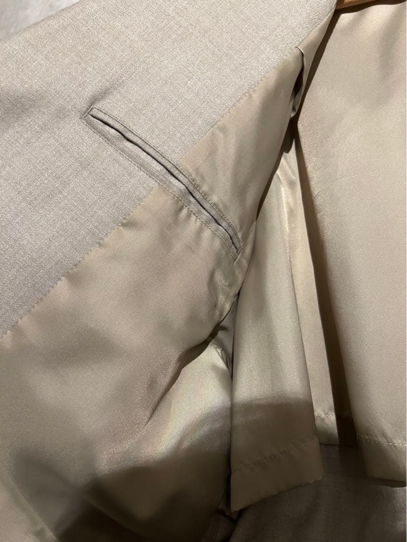 MAISON SPECIAL セットアップ　ベージュ　ウール