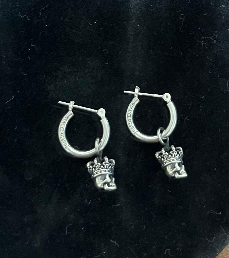 ジャスティンデイビス　スカルリングピアス