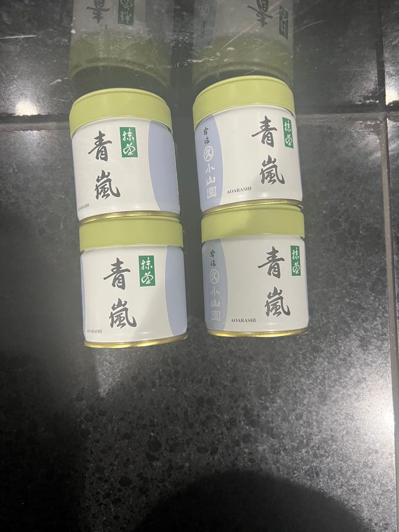 青嵐 抹茶 健康茶 4缶セット