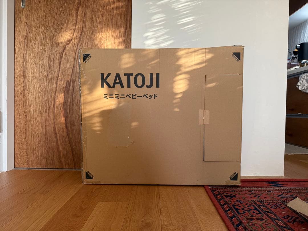 KATOJI カトージ ミニミニベビーベッド Ⅱ ナチュラル