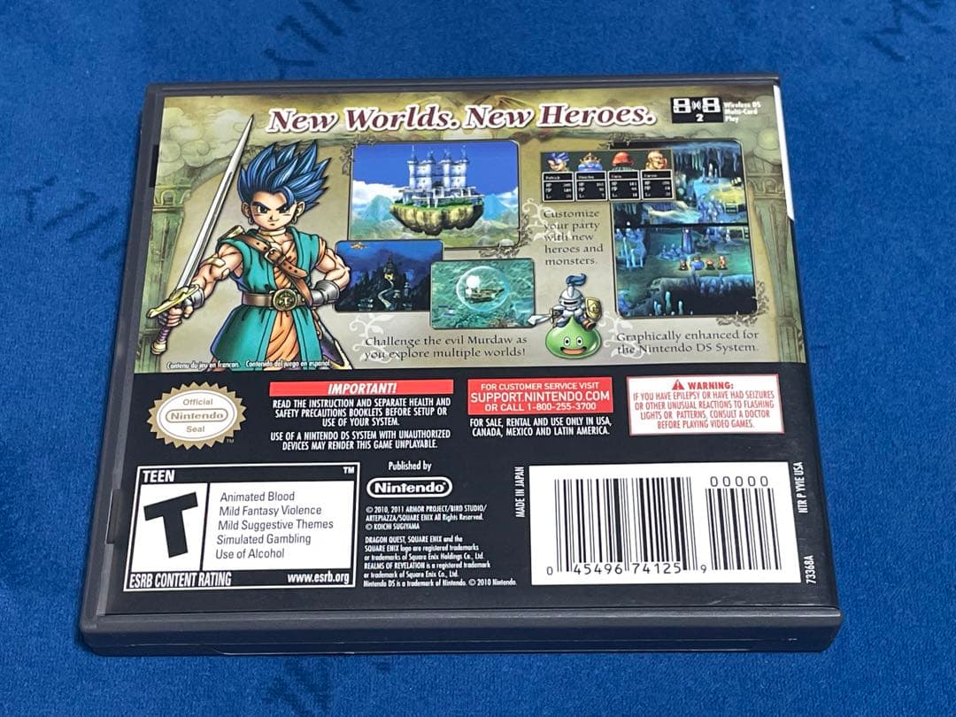 ニンテンドーDS ドラゴンクエストVI 6 北米版　海外版　英語