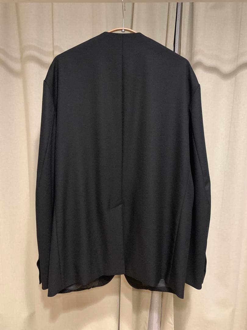 nonnotteノノット　 ノーカラージャケット 黒