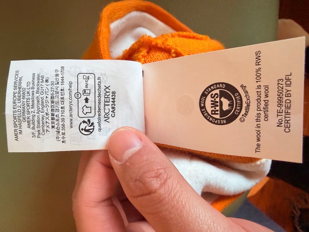 アークテリクス　arcteryx バードヘッドトーク