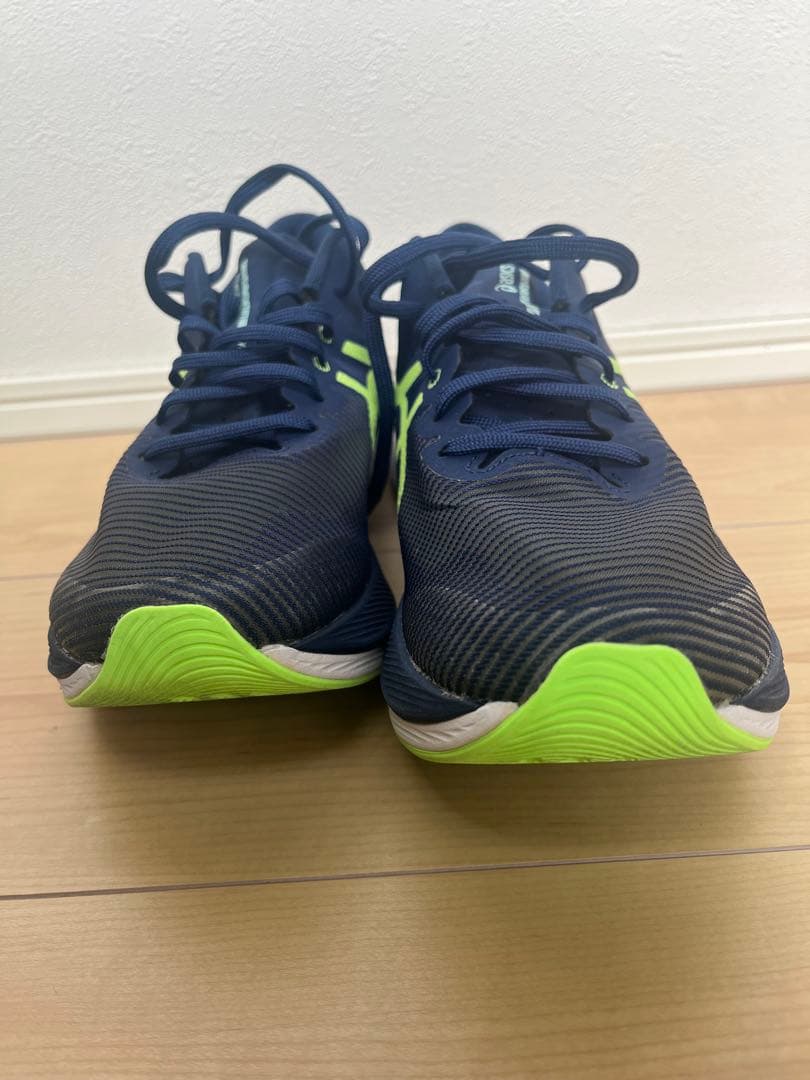 ASICS MAGICSPEEDネイビー/ライム　マジックスピード3 26.5