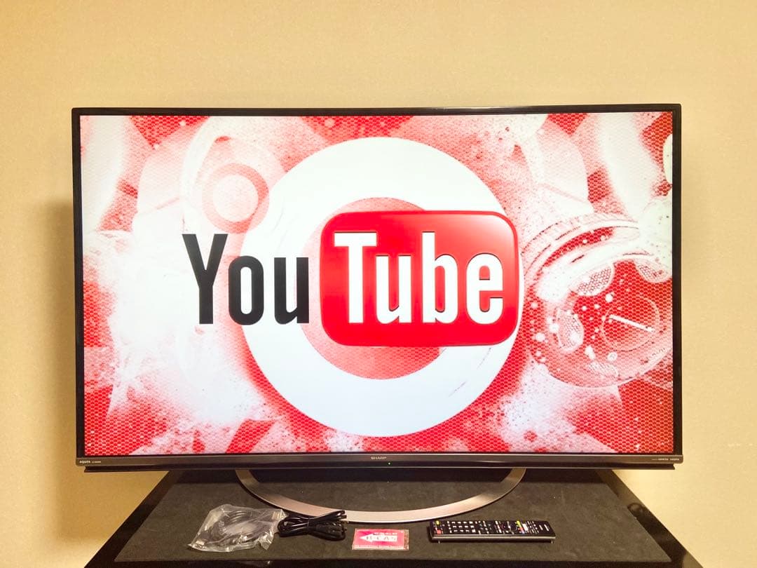 【今だけ優待価格】SHARP AQUOS｜55V型4K｜純正リモコン