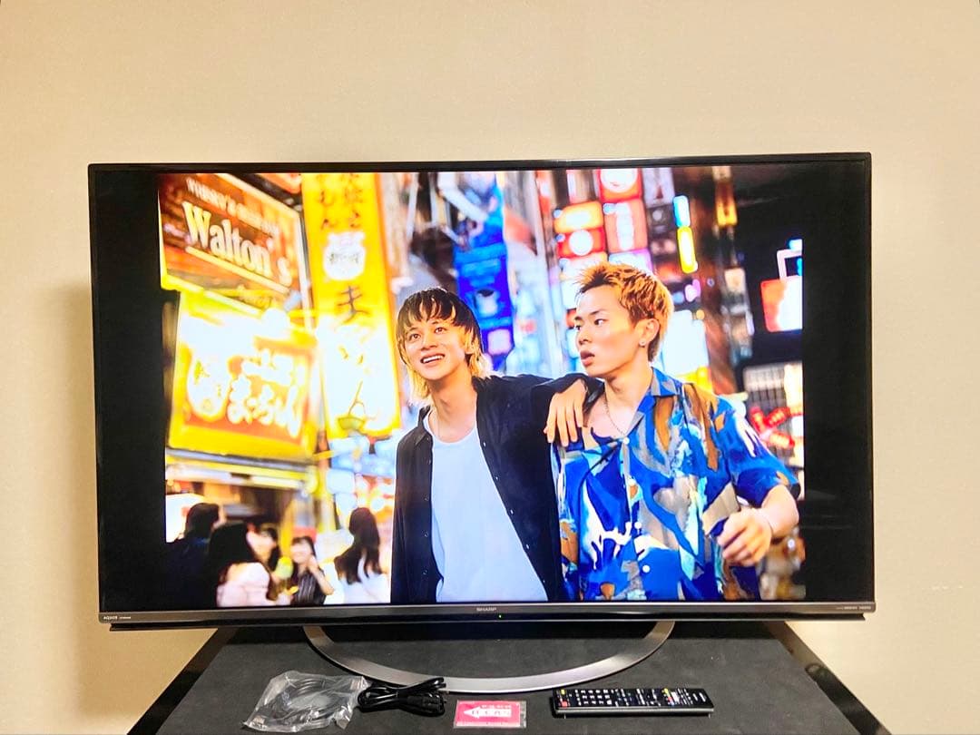 【今だけ優待価格】SHARP AQUOS｜55V型4K｜純正リモコン