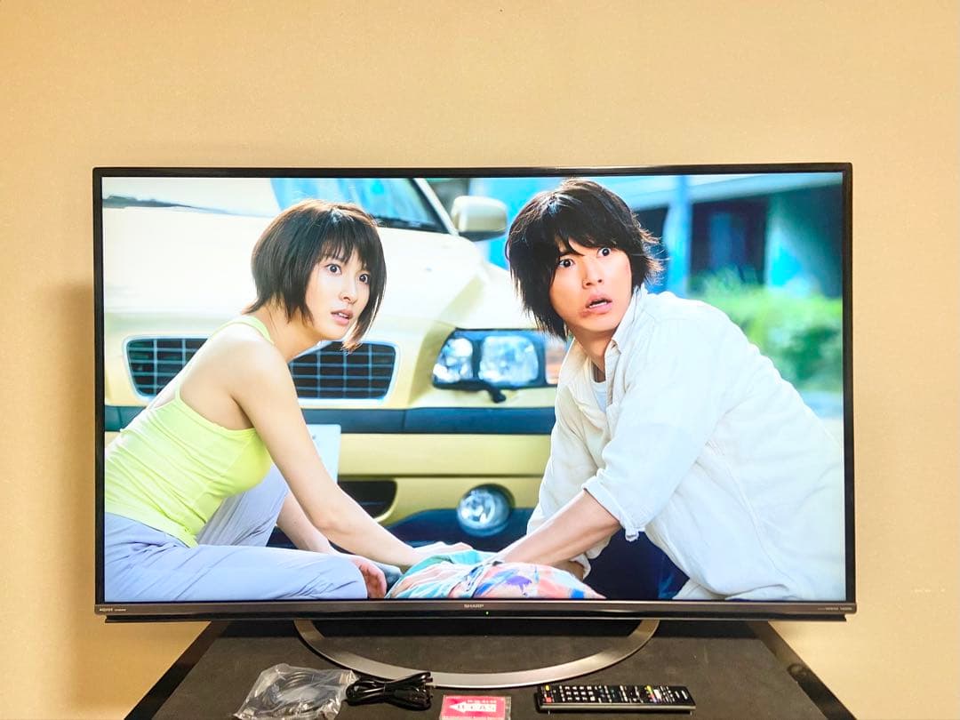 【今だけ優待価格】SHARP AQUOS｜55V型4K｜純正リモコン