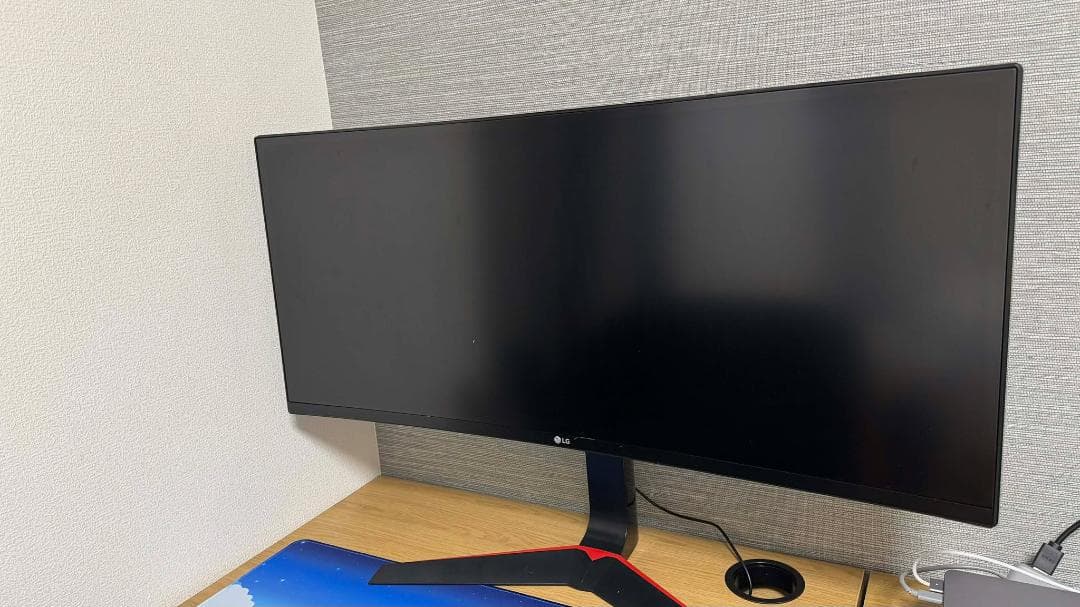 LG 34UC70GA-B モニター 34インチ 曲面 ウルトラワイド