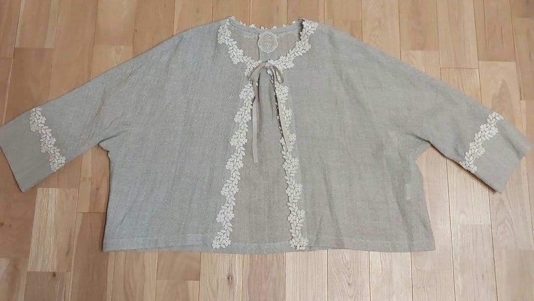 【REI THE LACES CHAMBER】レイ 麗 ウールレース ボレロ